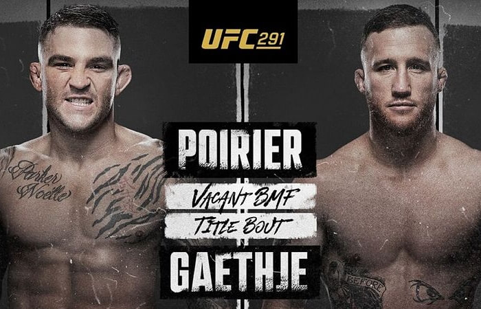 UFC Edición 291- Dustin Poirier vs Justin Gaethje 2