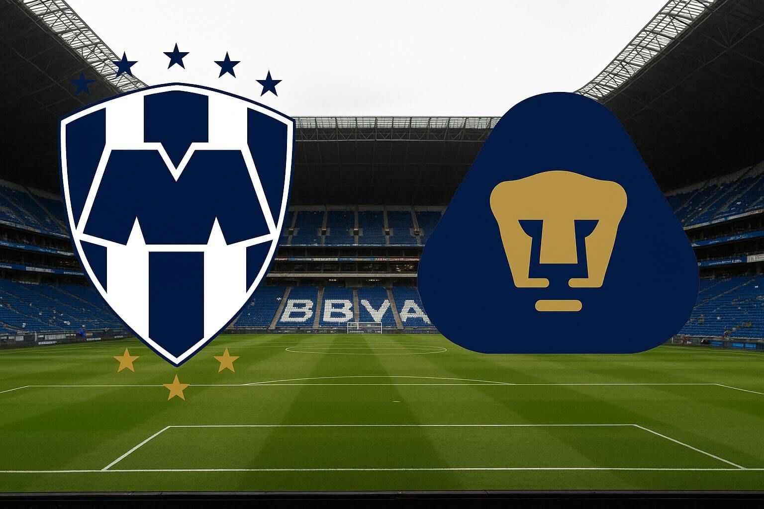 Ver Rayados vs Pumas Jornada 13 Liga MX Apertura 2025