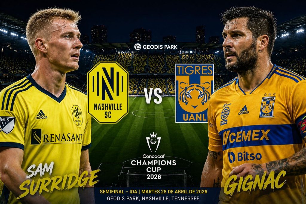 ¿Dónde ver Nashville vs Tigres EN VIVO GRATIS Conca Champions Cup 2026