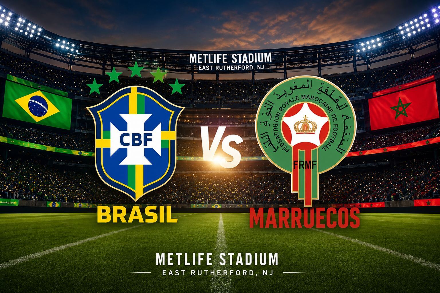 Dónde ver Brasil vs Marruecos en vivo Mundial 2026 Gratis
