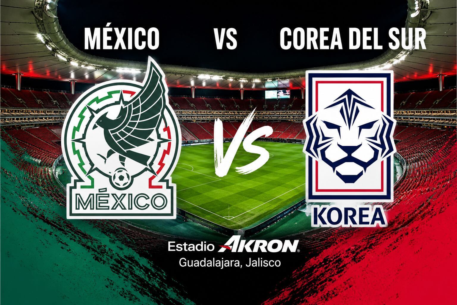 México vs Corea del Sur EN VIVO Horario, dónde ver y previa del partido del Mundial 2026